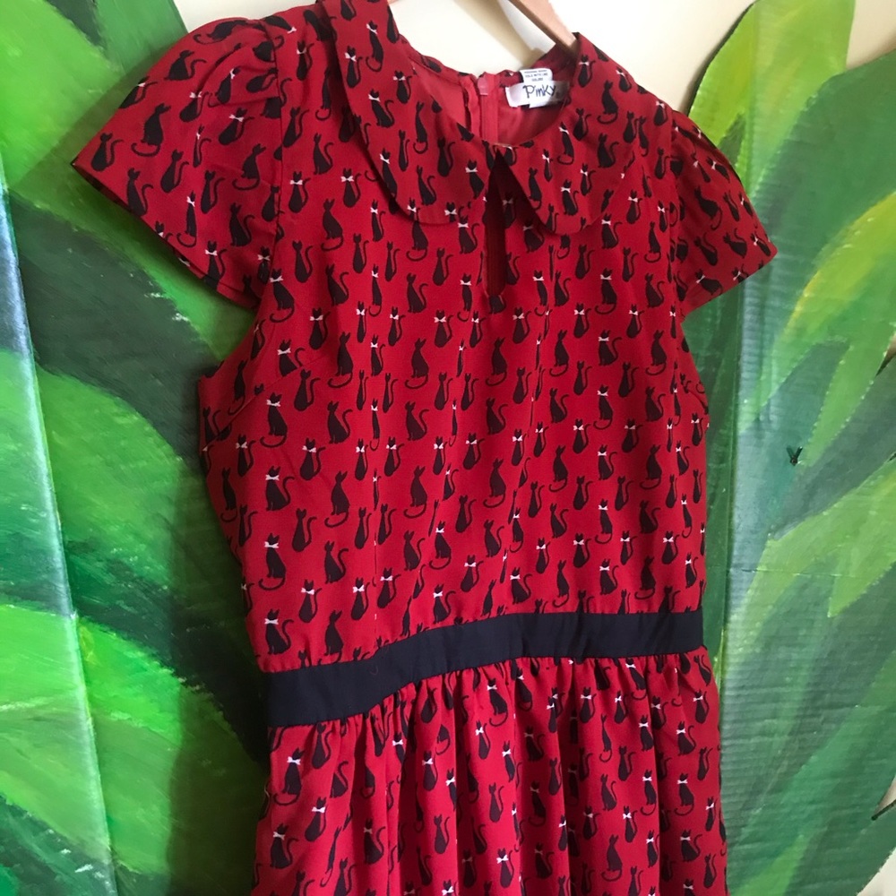 RARE ModCloth Cat Dress!